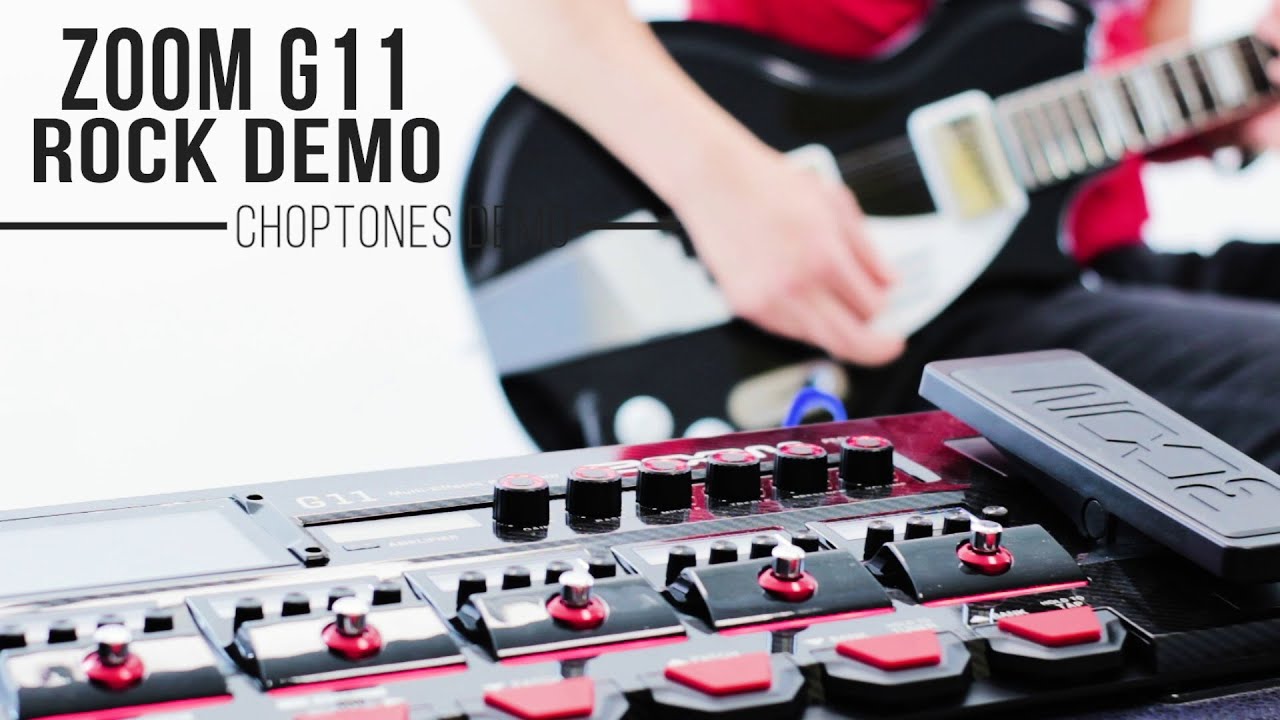 Zoom G11 | Rock Demo
