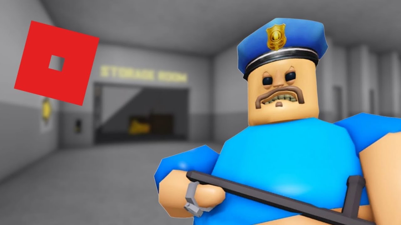 Roblox - FUGINDO da PRISÃO do BARRY!!
