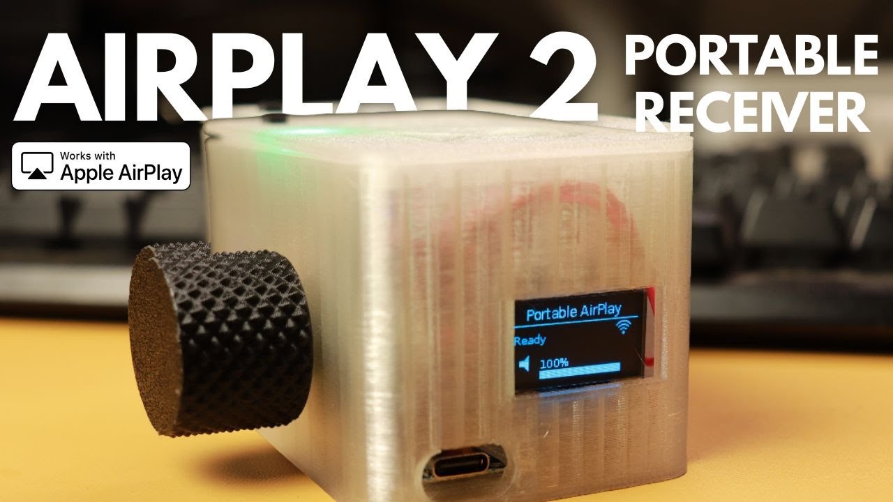Make a Portable AirPlay 2 Receiver | Raspberry Pi + I2S DAC