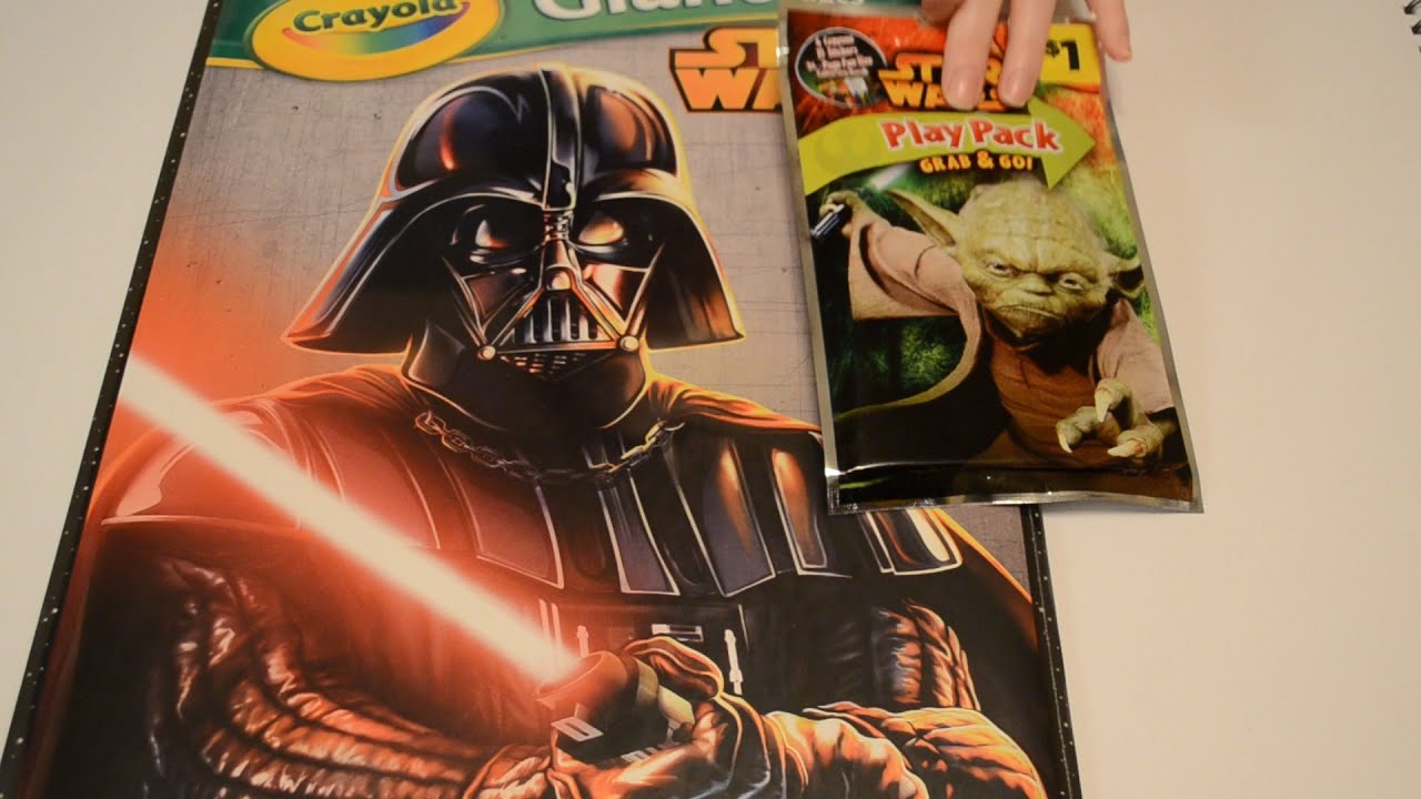 Unboxing & Product Review: Star Wars Coloring Sets