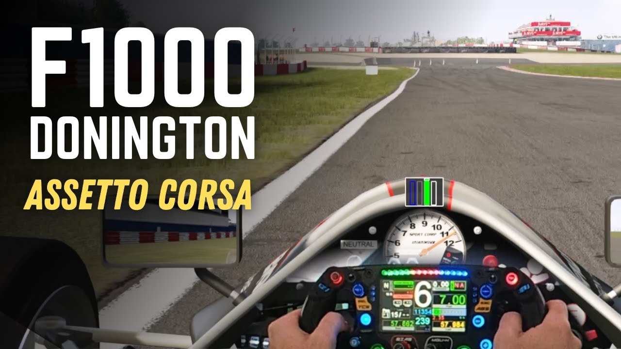 Augmented Reality | Assetto Corsa | F1000 @ Donington