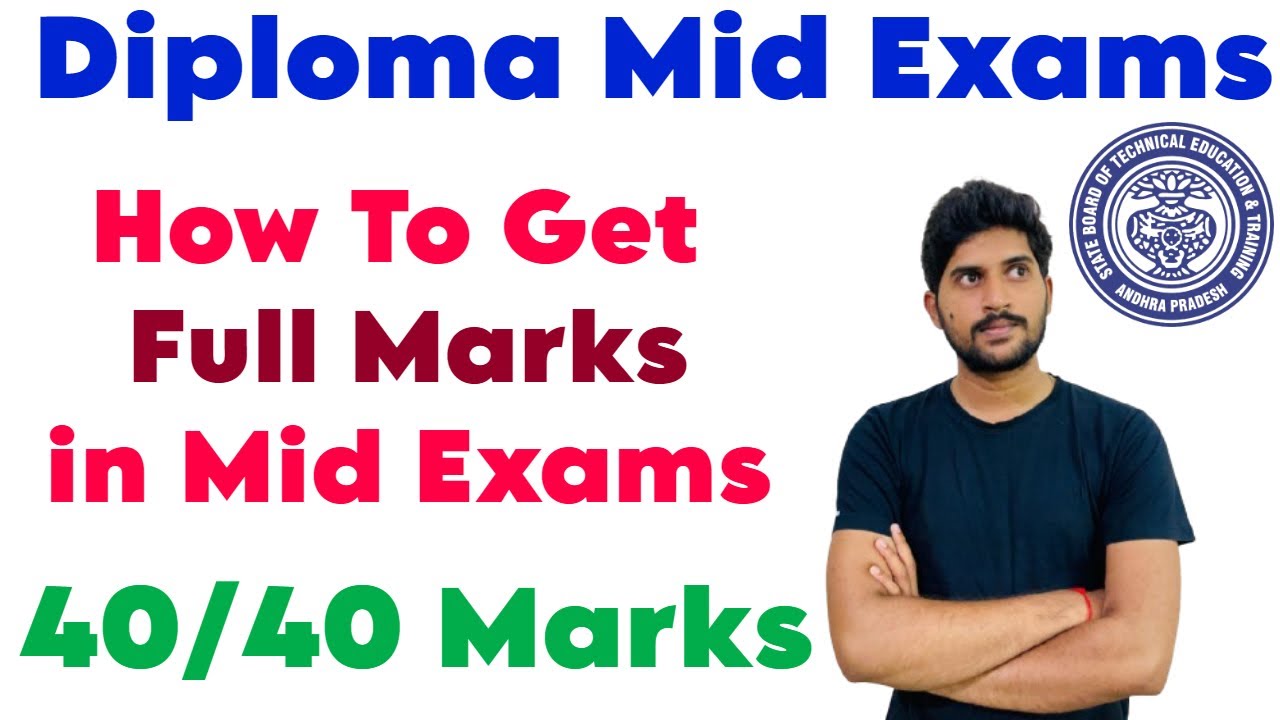 Diploma Mid Exams | How to get good marks in mid exams | 40/40 marks?| bsd telugu tech