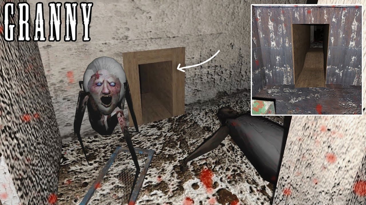 Granny 1.9 Shortcut from Basement to sewer in Granny New Update