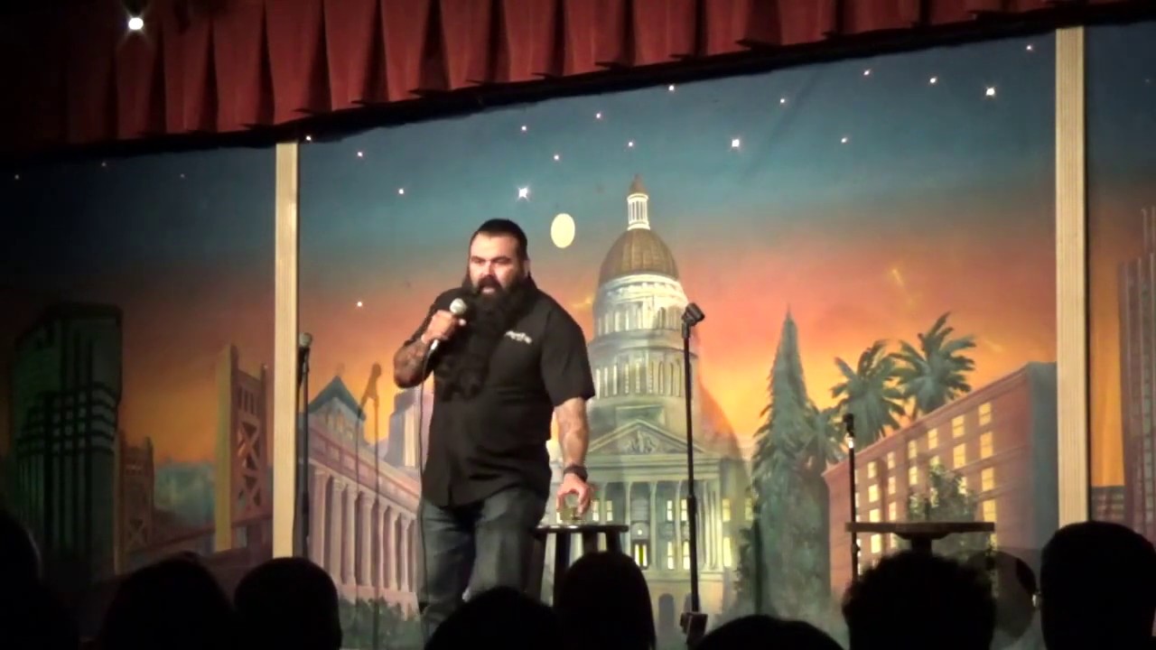 Comedian Johnny Pena at  the Sacramento Punchline 3/28/19
