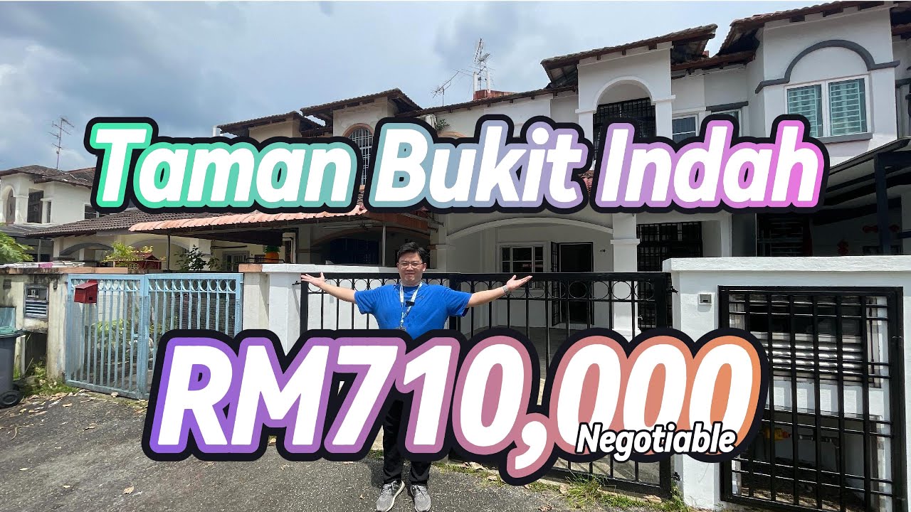 [Subsale]2-Storey Landed House in Bukit Indah JB | Freehold with Backyard Extension Potential