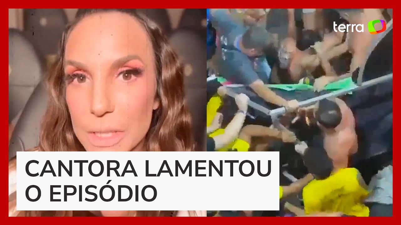 Bloco de Ivete Sangalo no Fortal &eacute; marcado por pisoteamento e den&uacute;ncias de agress&atilde;o