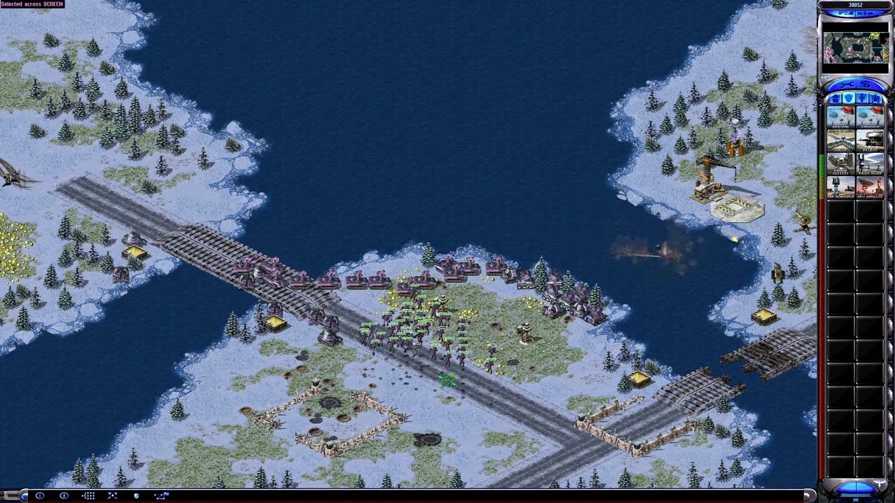 Red Alert 2 Gameplay | Classic  | [ Arctic Circle / 1-4 ]