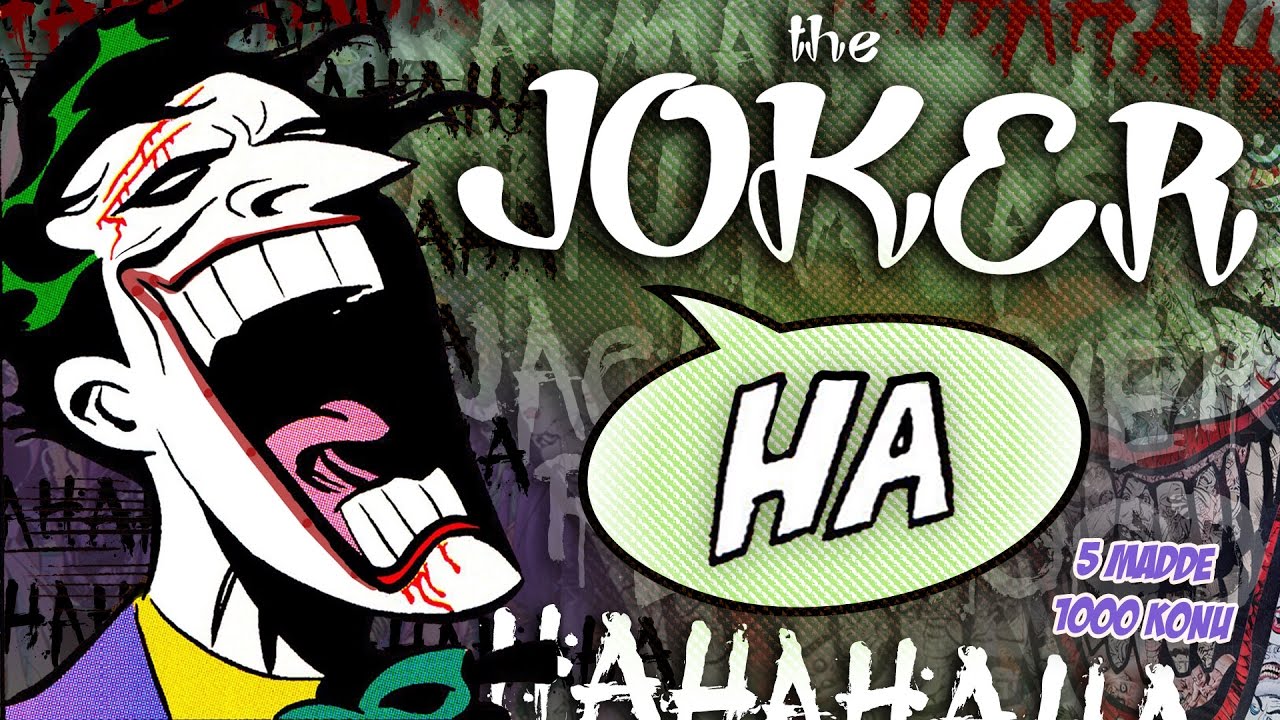 The Joker Hakkında 5 Bilinmeyen ve Fazlası
