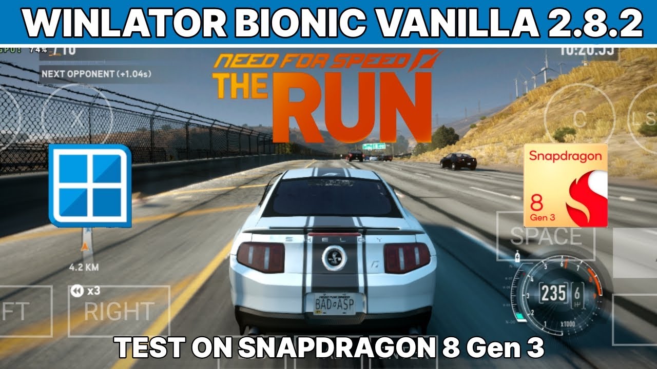Need for Speed: The Run на Android 🔥 | OnePlus Ace 5 | Snapdragon 8 Gen 3 | Winlator Test