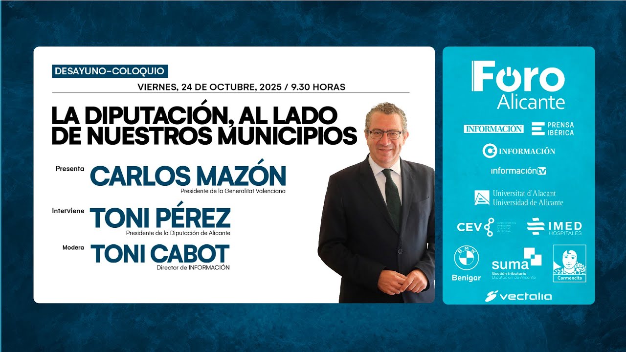 FORO ALICANTE | La Diputación, al lado de nuestros municipios