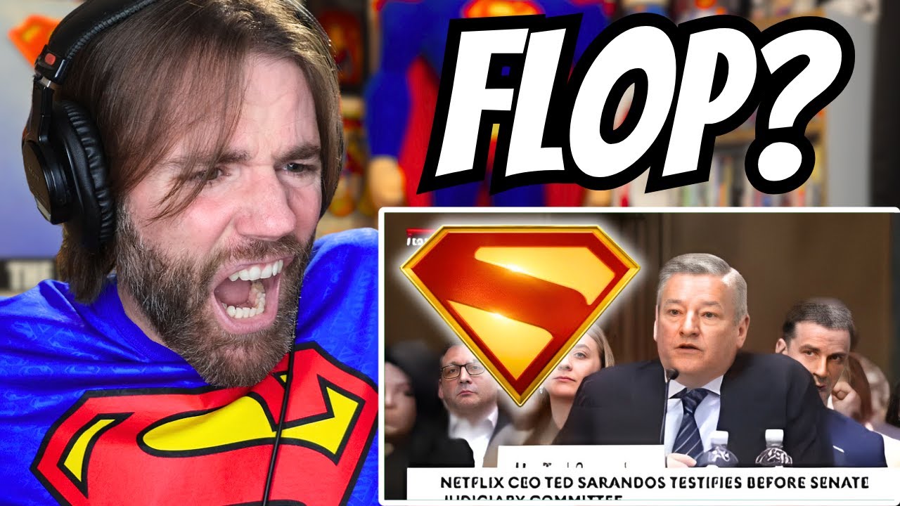 Netflix CEO Says Superman FLOPPED! Superman Fan Reacts!