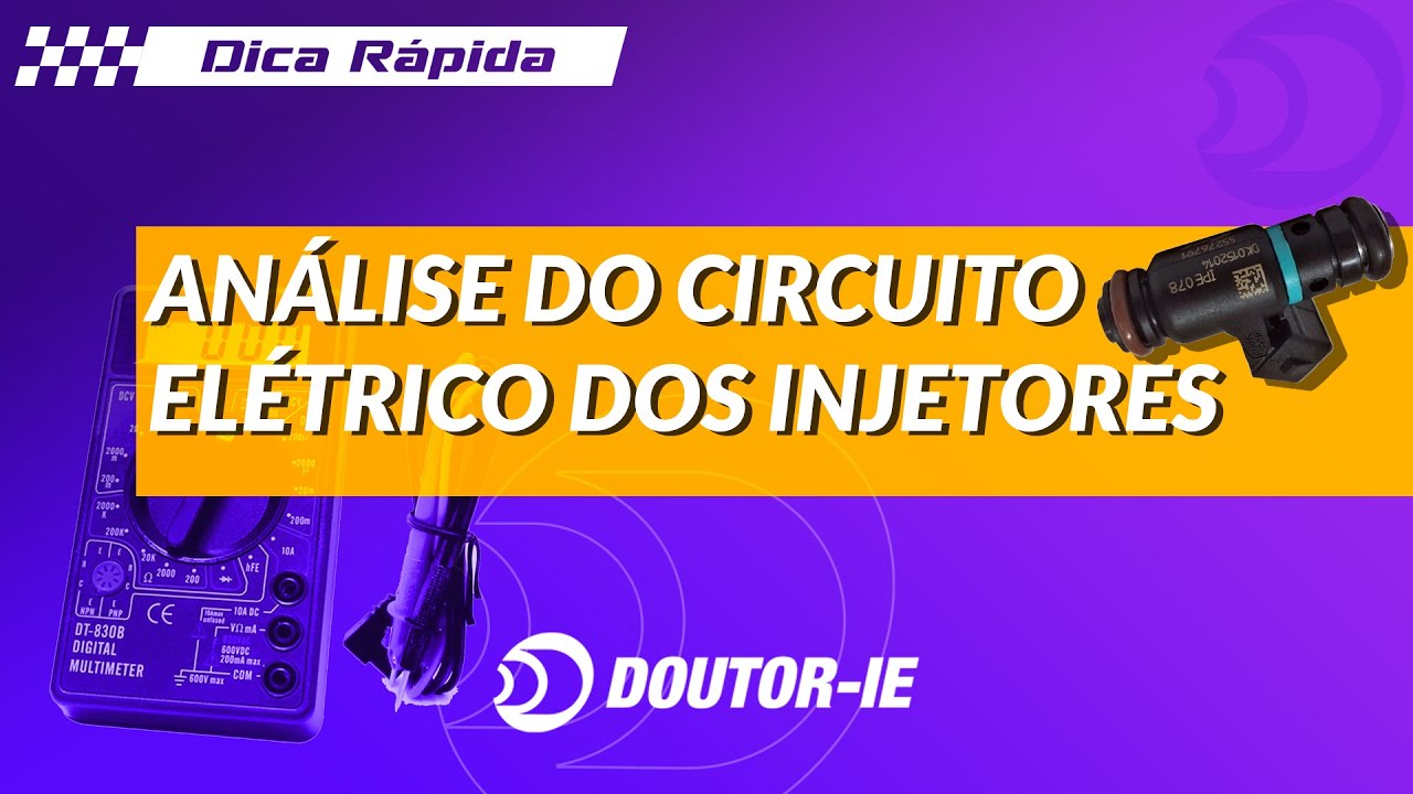Análise do circuito elétrico dos injetores de combustível | Doutor-IE