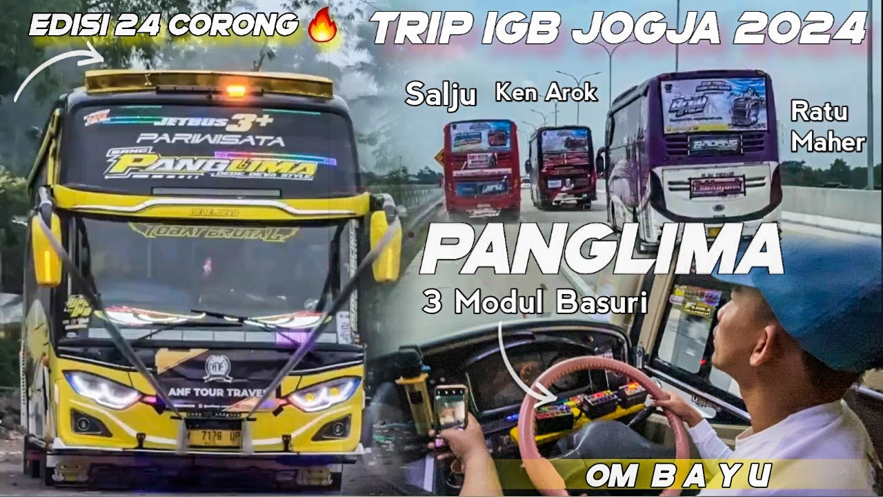 ЧАСТЬ 1 ‼️ПОЛНАЯ ДЕЙСТВИЯ🤩ПУТЕШЕСТВИЕ IGB JOGJA 2024 UP PANGLIMA ВЫГЛЯДИТ ПО-ДРУГОМУ 24 TOP CORON...