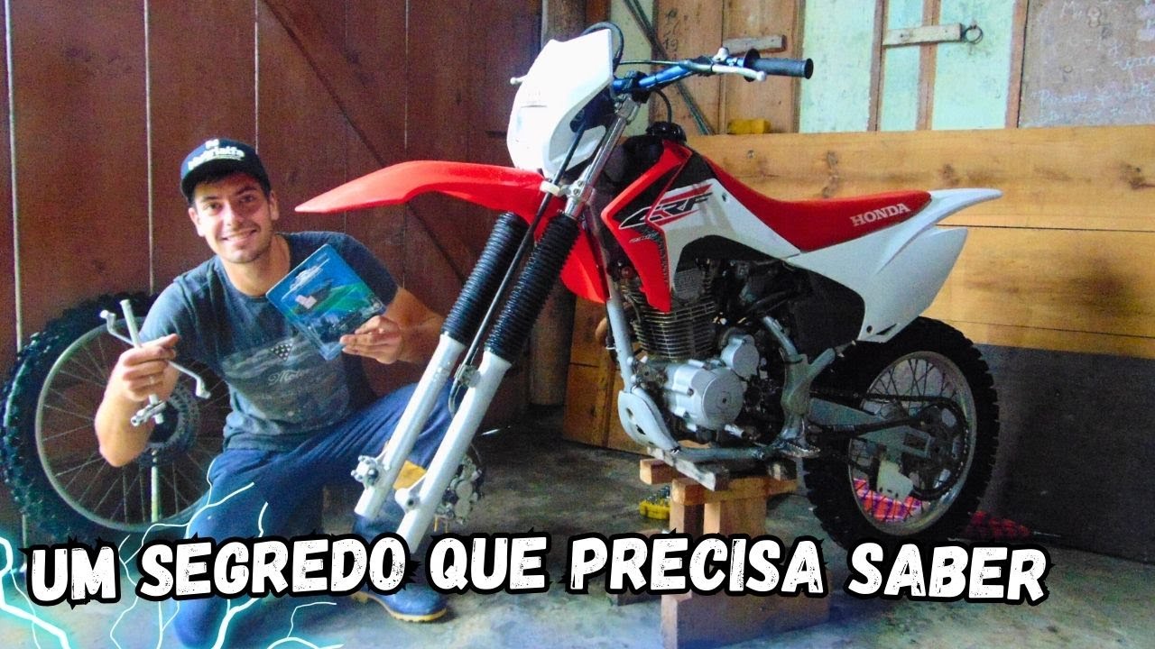 COMO TROCAR AS PASTILHAS DE FREIO DA CRF 230 DO JEITO CERTO