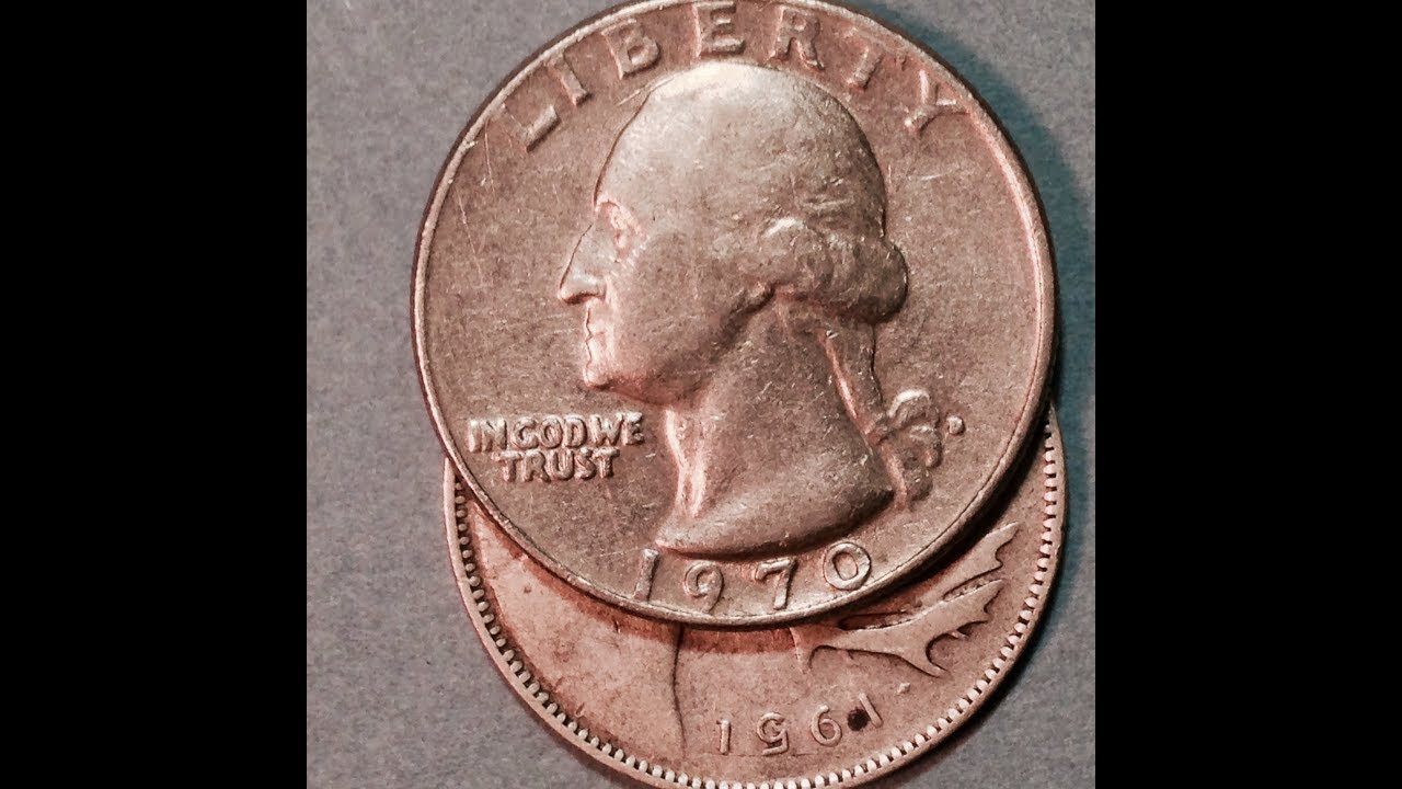 1970 Washington Quarters With Errors - Thin & 1941 Misprint