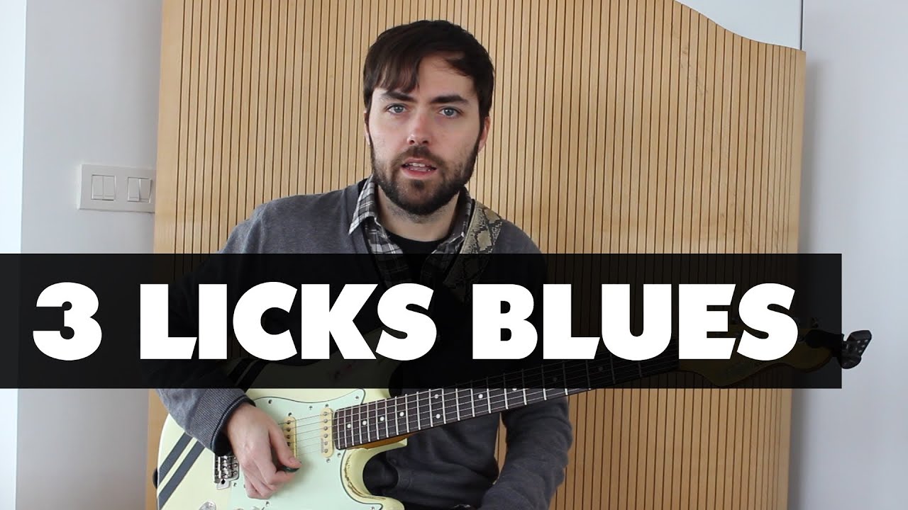 3 Licks Blues Esenciales - SRV Style