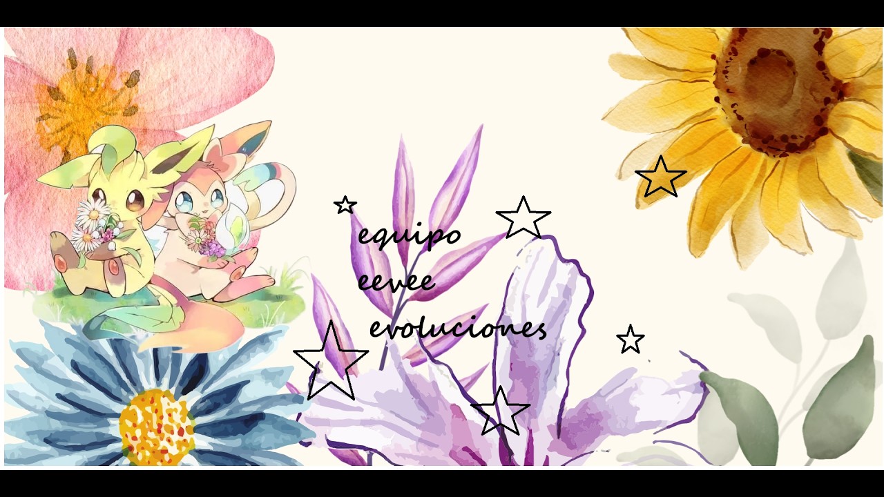 game play pokemon unite equipo eevee evoluciones sylveon y leafeon