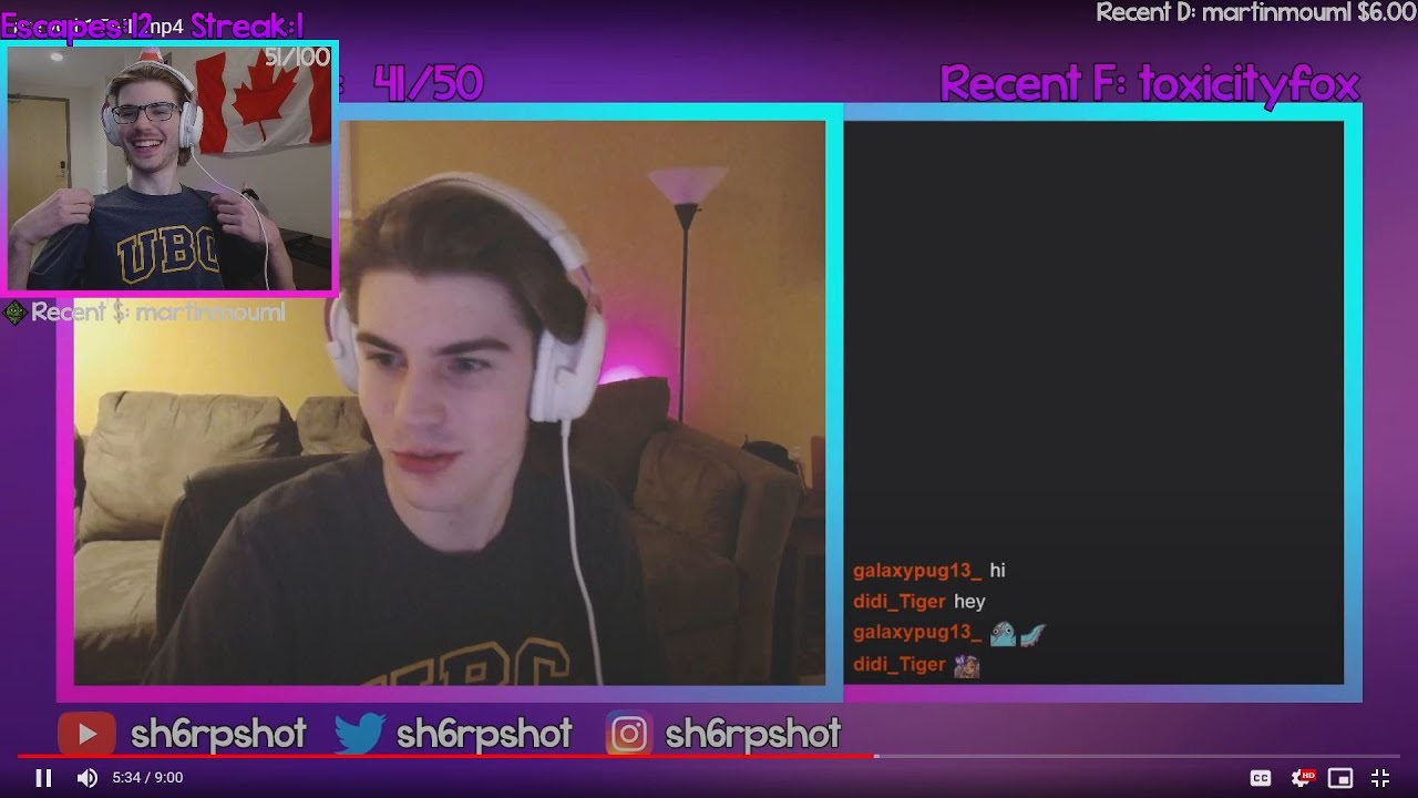Reacting to my FIRST EVER twitch stream a year later...