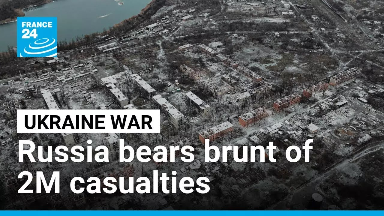 Russia bears brunt of nearly two million casualties in Ukraine war, say report • FRANCE 24 English