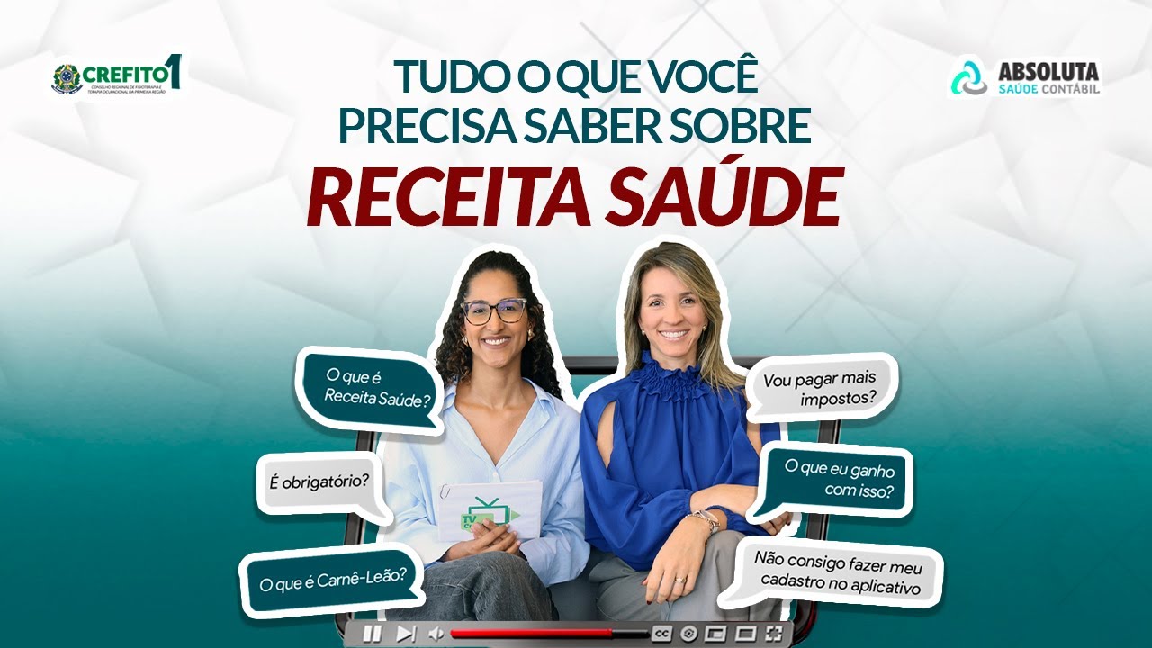O que você precisa saber sobre Receita Saúde | TV CREFITO-1