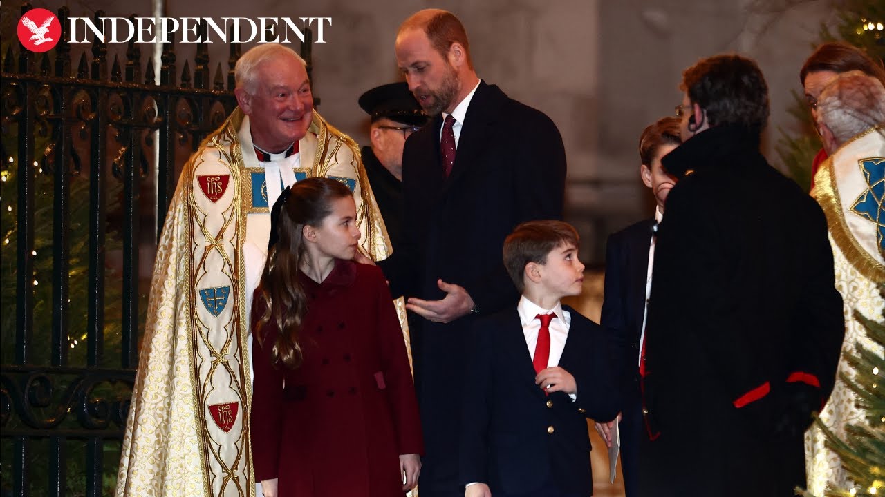 Royal arrivals Westminster Abbey for the Together at Christmas carol service