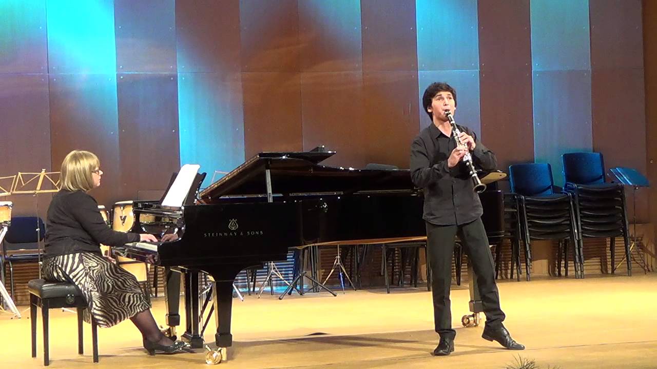 Вебер - Концертино. Исполняет Акмаль Косимов