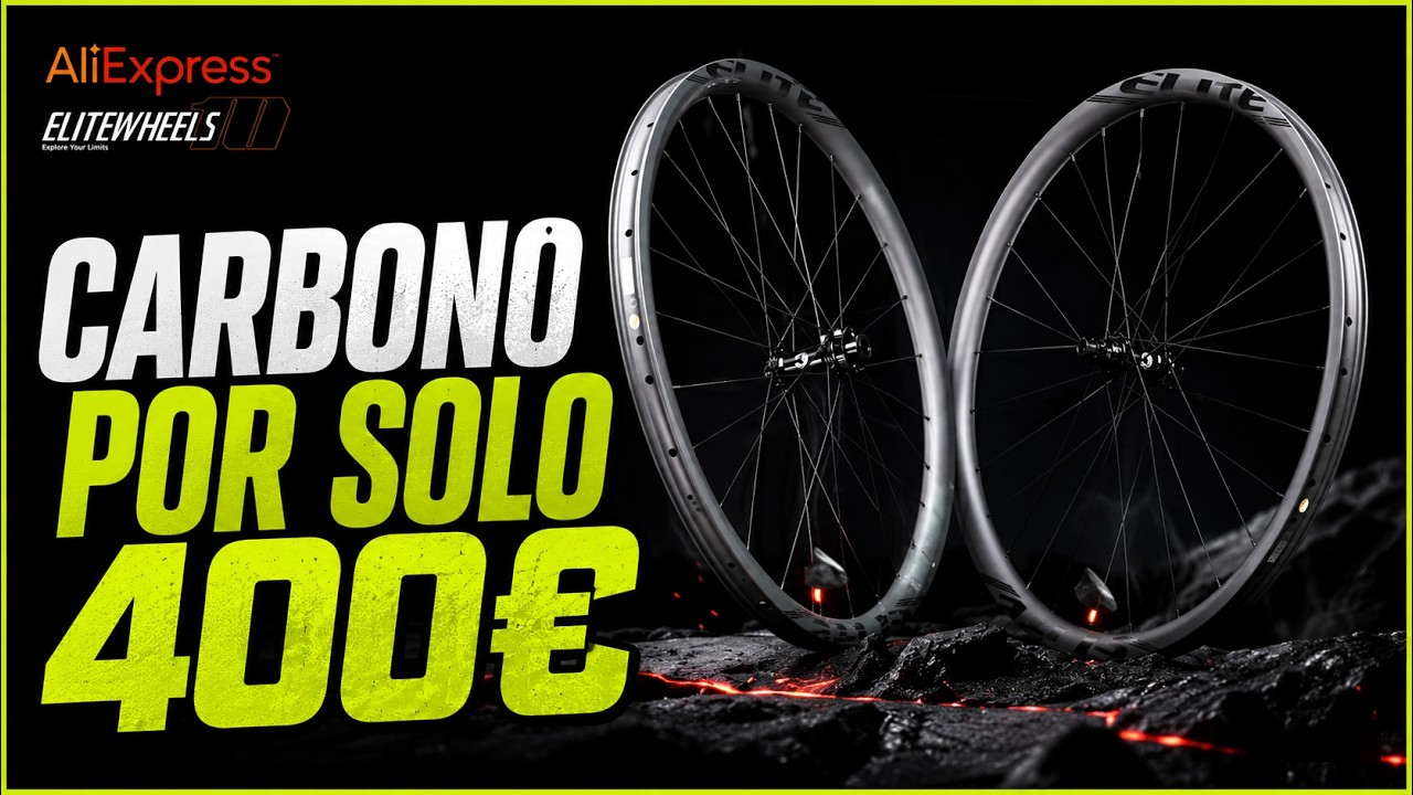Elite Wheels SLR - Las Mejores Ruedas de Carbono de Aliexpress para MTB