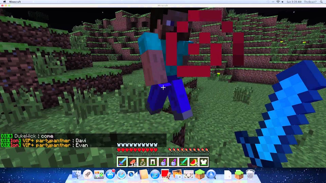 Minecraft Justicecraft hacking