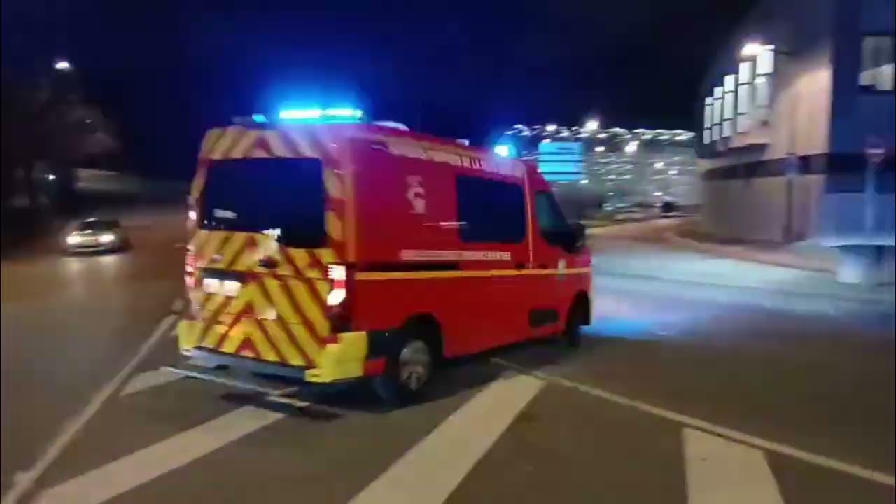 Véhicules de Secours en urgence sur Rouen