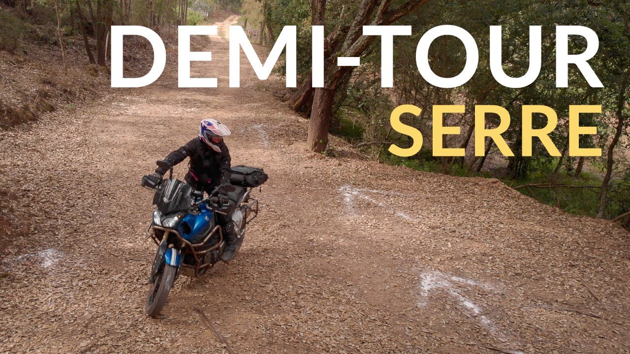 Demi-tour serré à moto sur route et en tout terrain - TIPS MAXI TRAIL
