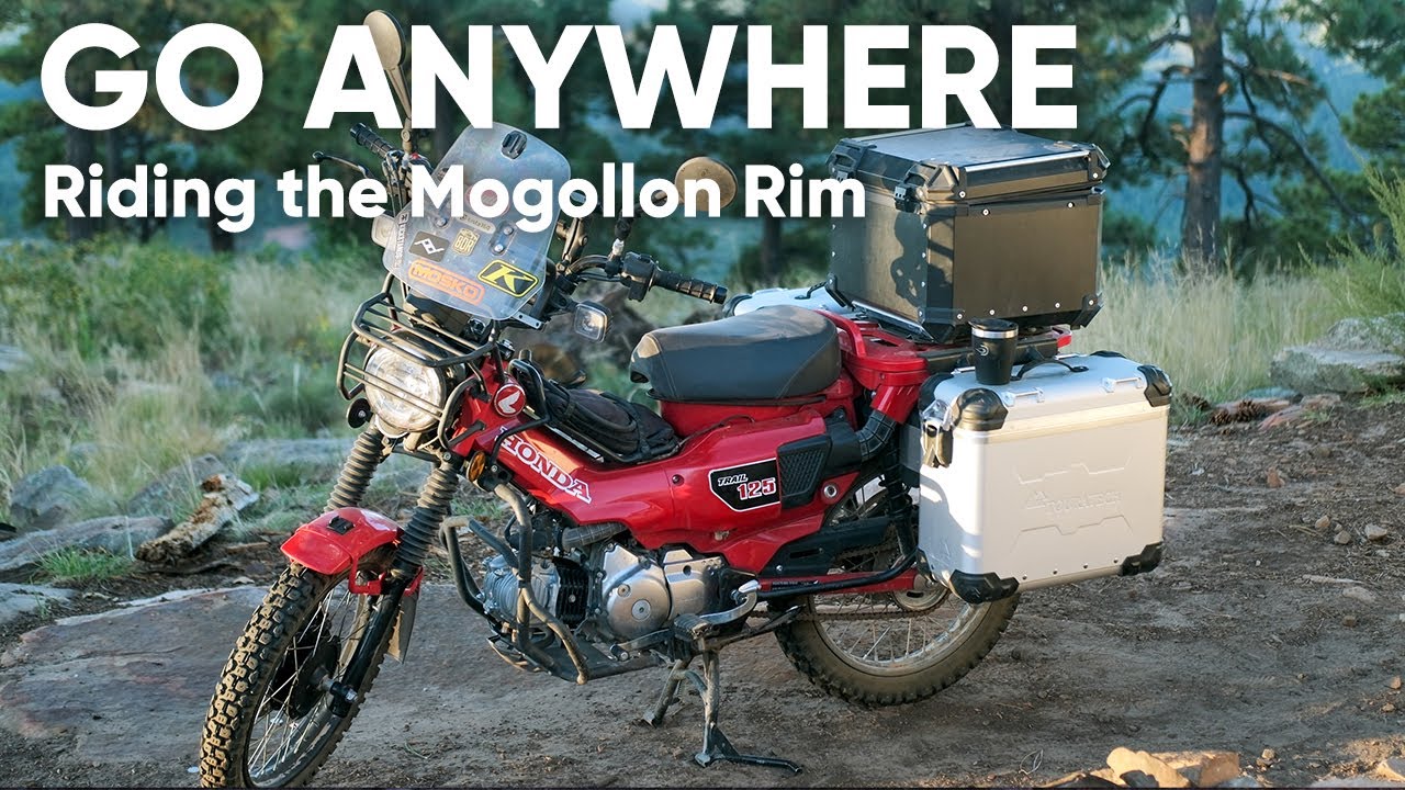 Riding High on a Honda Trail Motorcycle