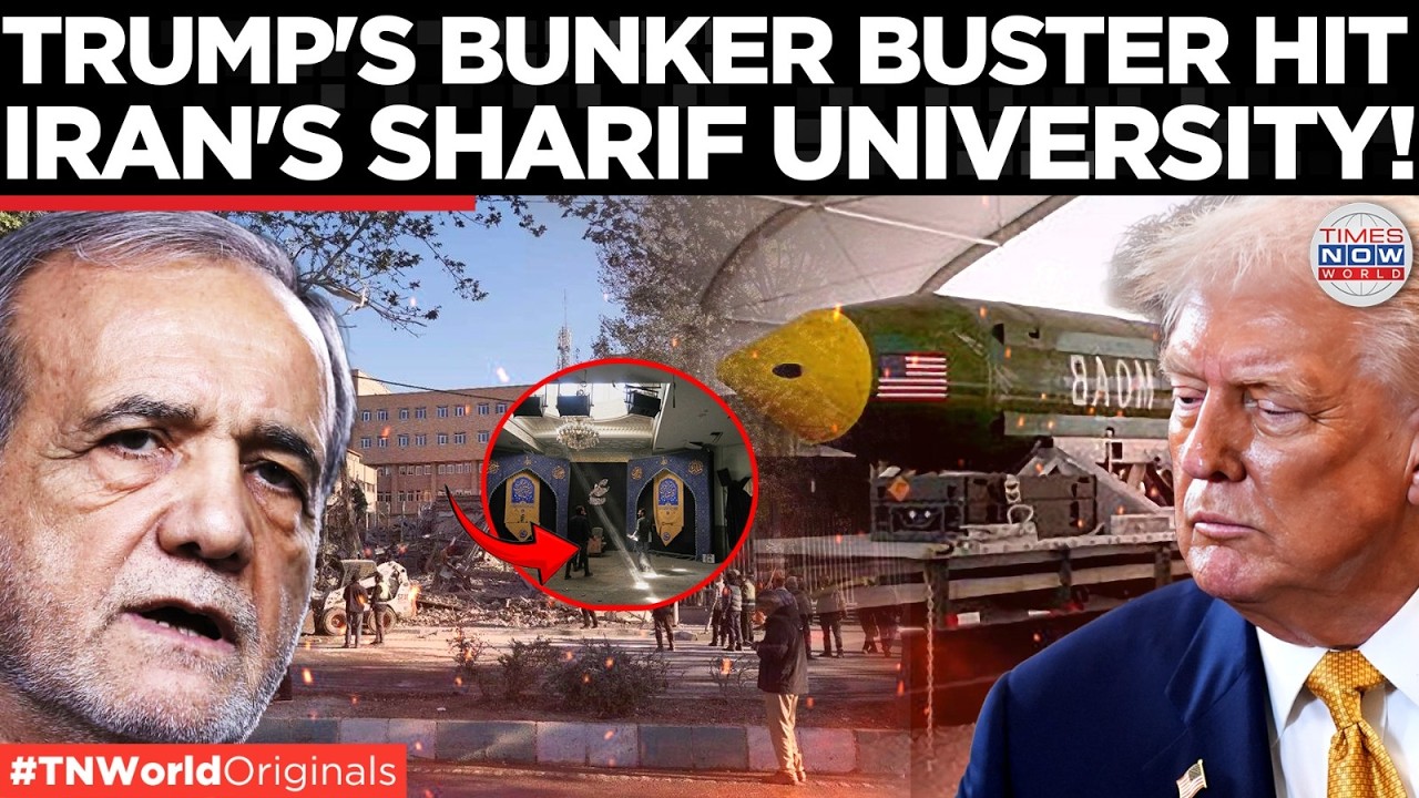 TEHRAN UNDER FIRE: US Bunker Busters Hit Sharif University as War Reaches Tehran&rsquo;s Classrooms
