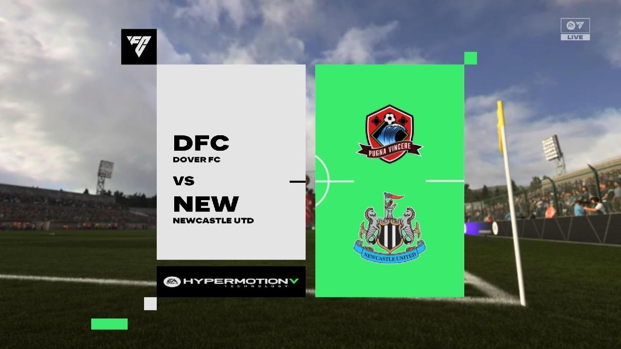 FC 26 FA Cup 30/31 Round 6 Dover FC vs Newcastle United FC