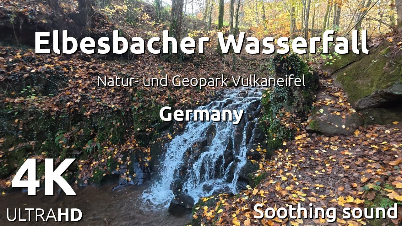 Vulkaneifel Water Symphony 2: The Elbesbacher Wasserfall, Natur- und Geopark Vulkaneifel, Germany