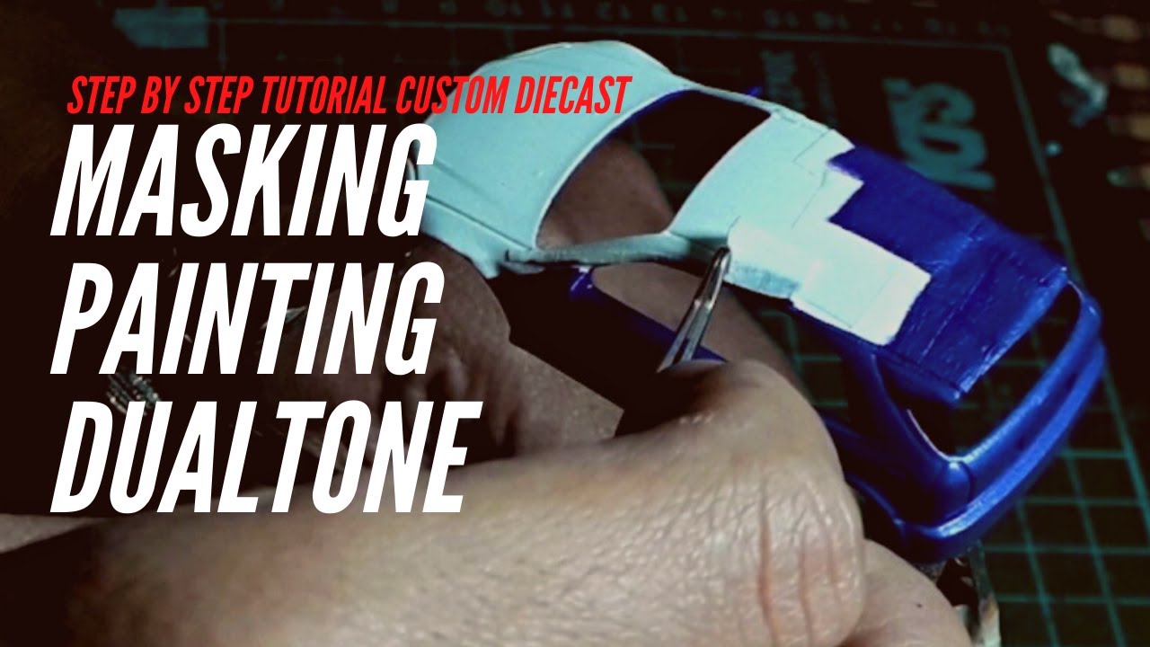 TUTORIAL REPAINT DUALTONE DIECAST CUSTOM