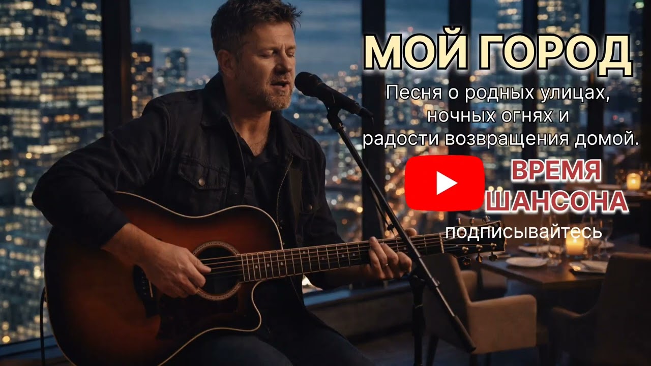 Мой город #РусскийШансон #РоднойГород #Шансон #top  #Баян #МужскойВокал #МузыкаДляДуши #ВремяШансона