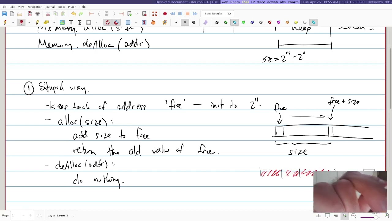 Memory allocation and randomness