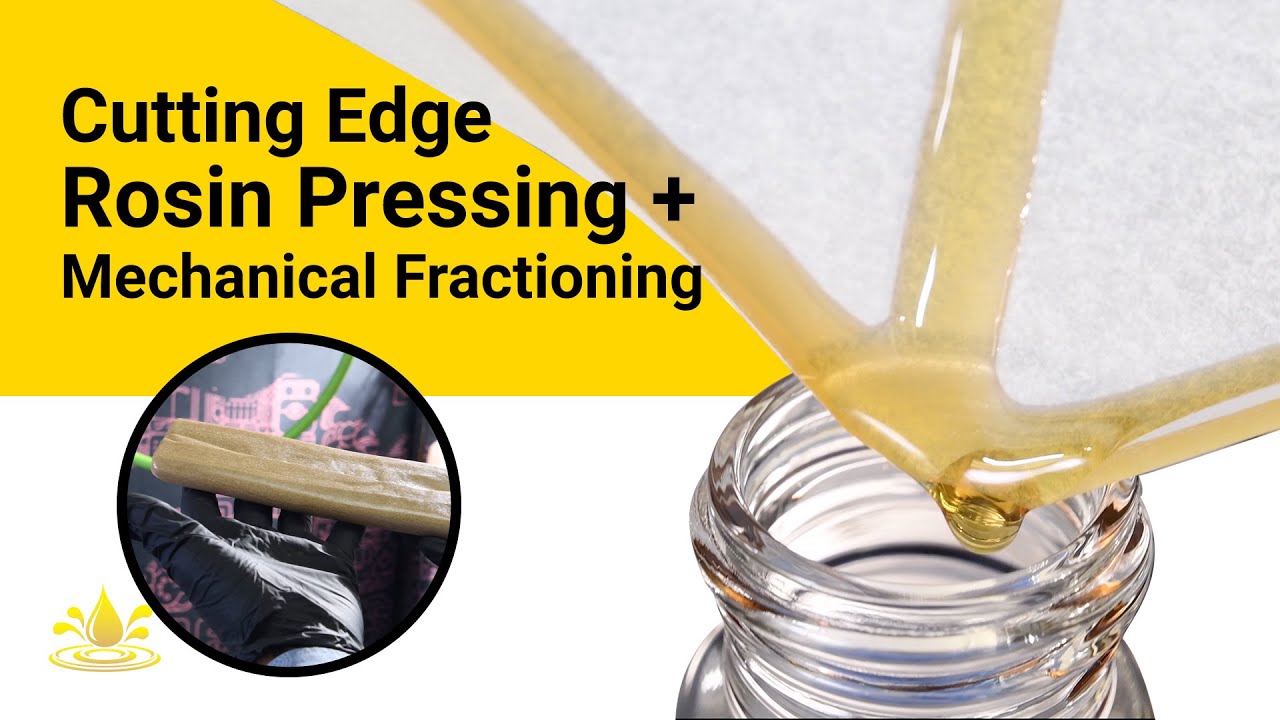 Cutting Edge Rosin Pressing & Mechanical Fractioning