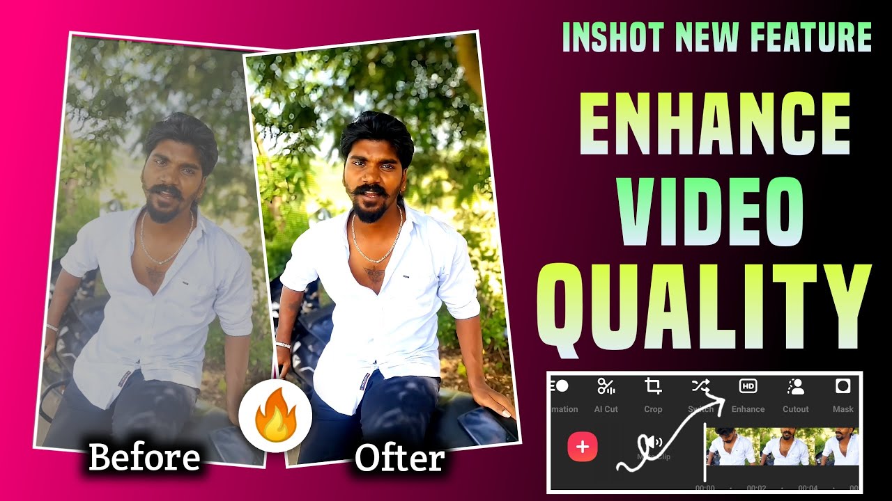 🎥 How To Enhance Video Quality On Inshot App | Inshot Video Editing Tutorial 🎥 | Enhance Video Free