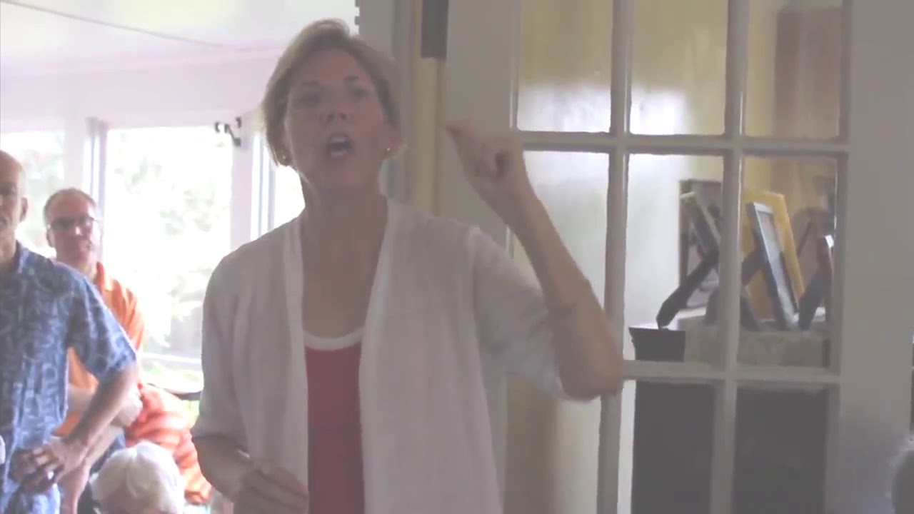 Elizabeth Warren Campaigns for Senate in 2011