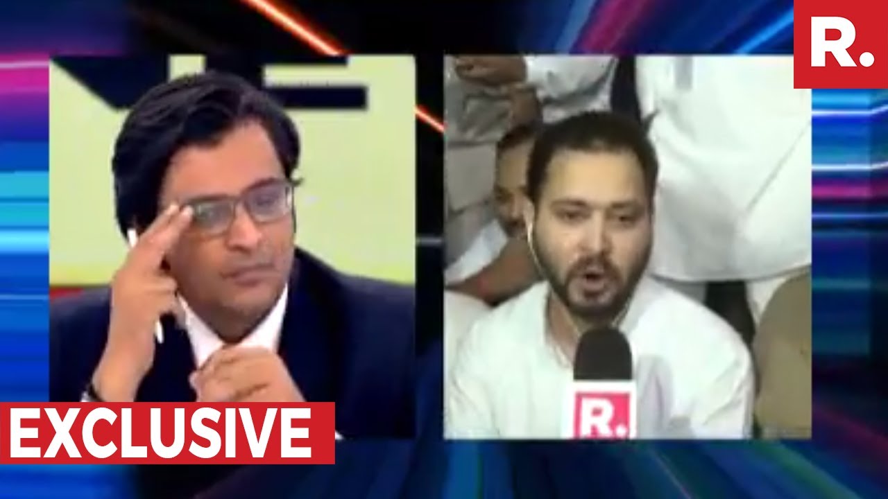 Arnab Goswami Speaks To Tejashwi Yadav | Exclusive