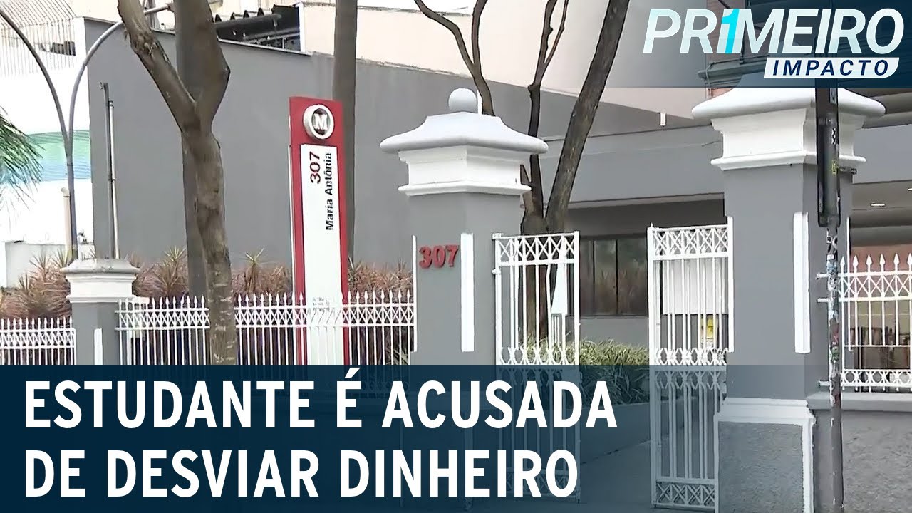 Ex-aluna do Mackenzie &eacute; suspeita de desviar R$ 60 mil de colegas | Primeiro Impacto (31/07/23)