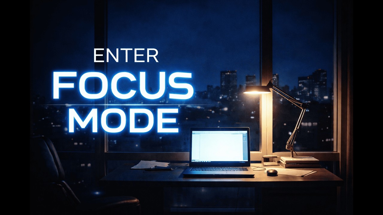 LOCK IN 🔒 90 MINUTE DEEP WORK SESSION Ultra Clean Focus for Study & Coding