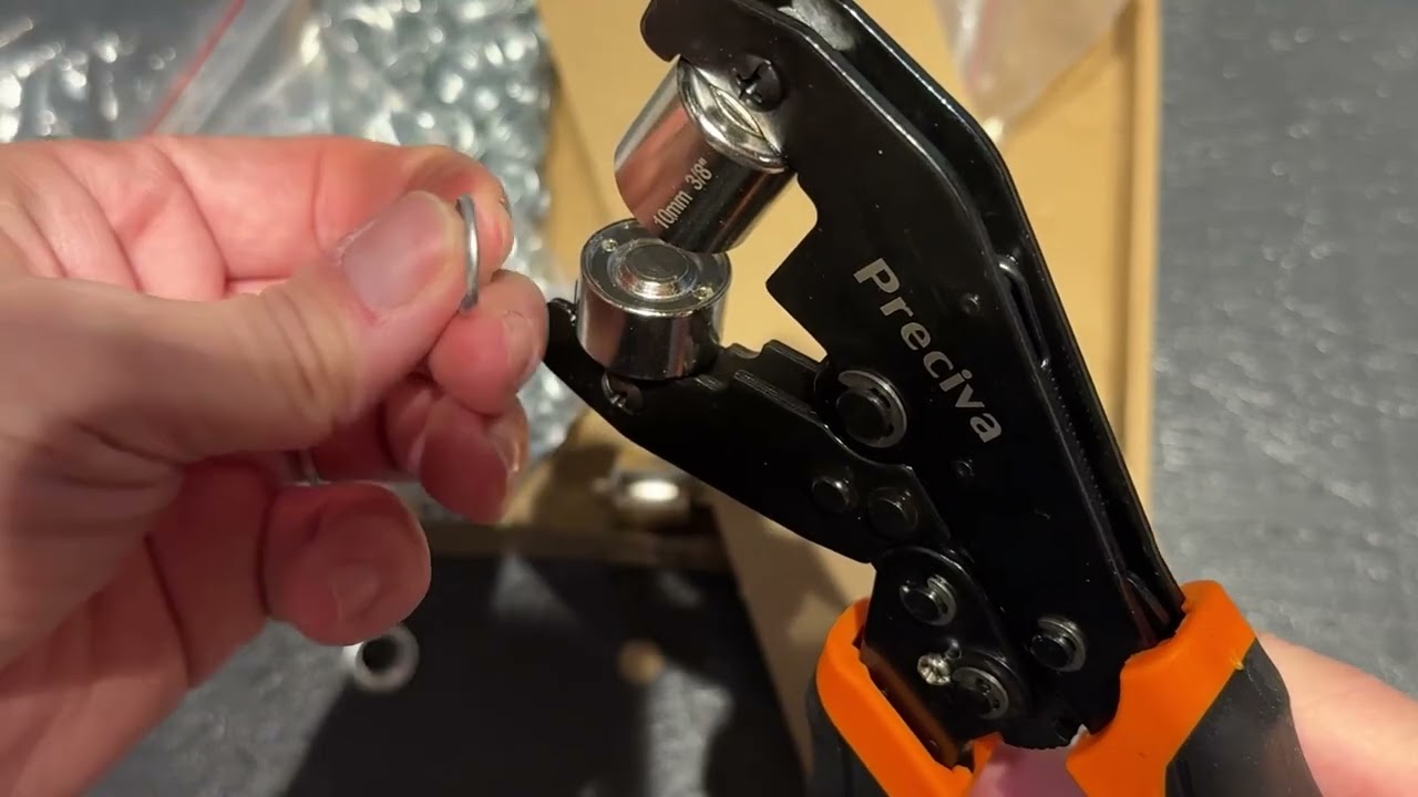 Place grommets in seconds with this TOOL KIT