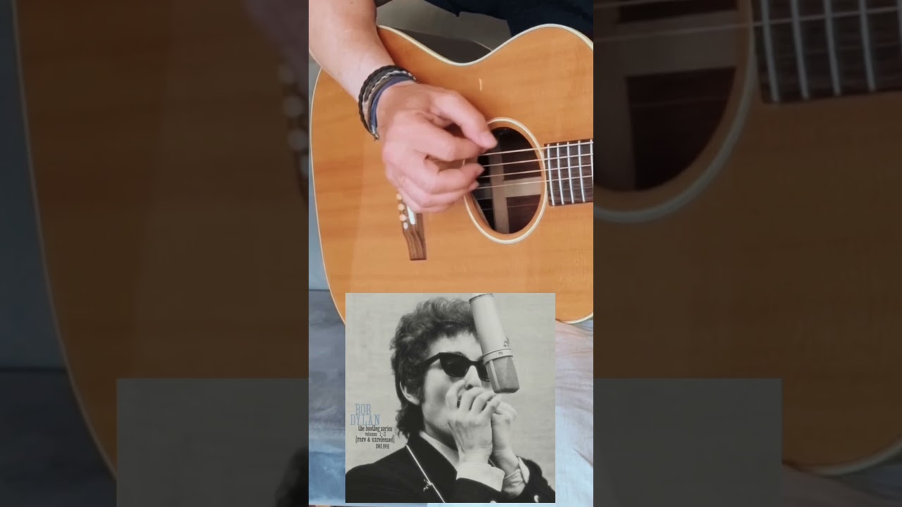 &lsquo;He Was A Friend Of Mine&rsquo; Bob Dylan vsn - Chords In Description (Standard - Capo 2)