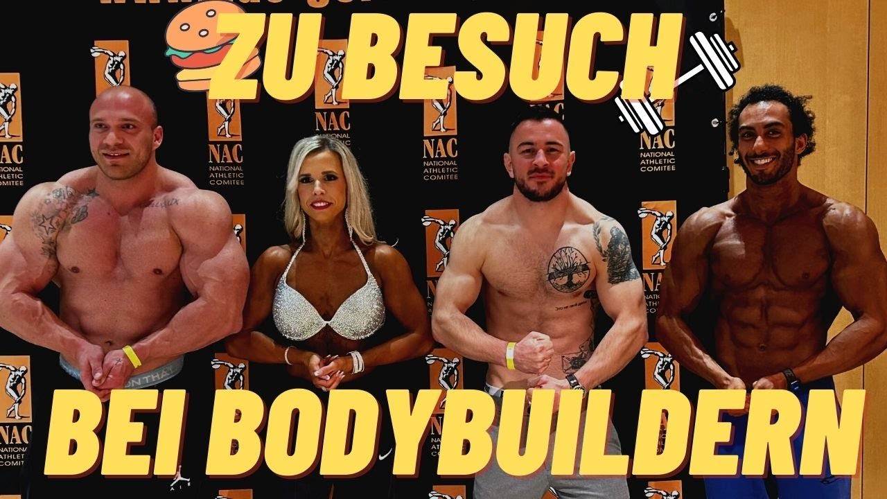 Wir waren auf der Deutschen Bodybuilding Meisterschaft und haben Kalorien vernichtet!