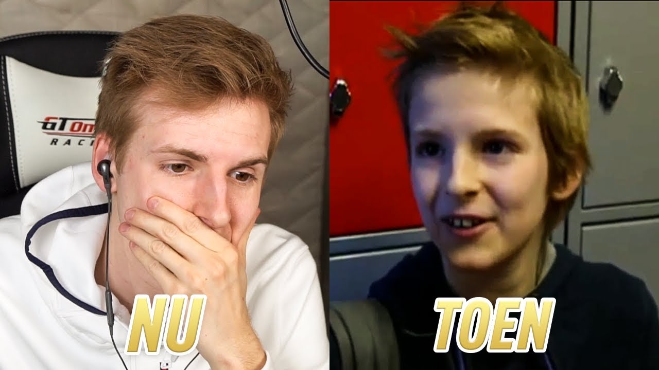 IK REAGEER OP MEZELF OP TV! (pas op: dit is cringe)