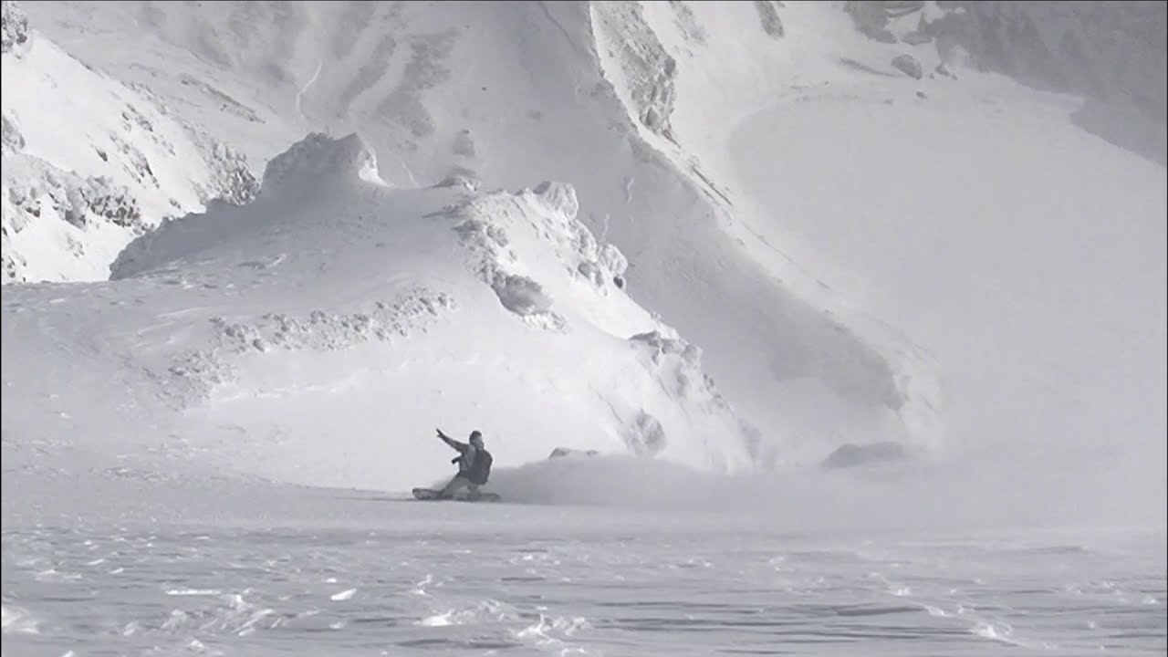 蔵王連峰御釜＆蔵王沢バックカントリー/Mt.Zao crater and Zao valley of backcountry