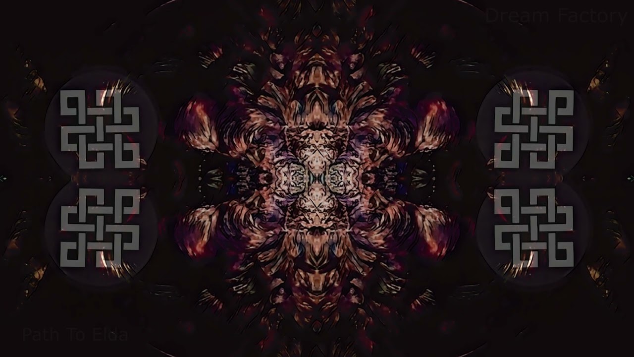 Dream Factory (Slowed + Reverb) - Psychedelic Visuals |  Deep Listening (1 Hour) 4k HD