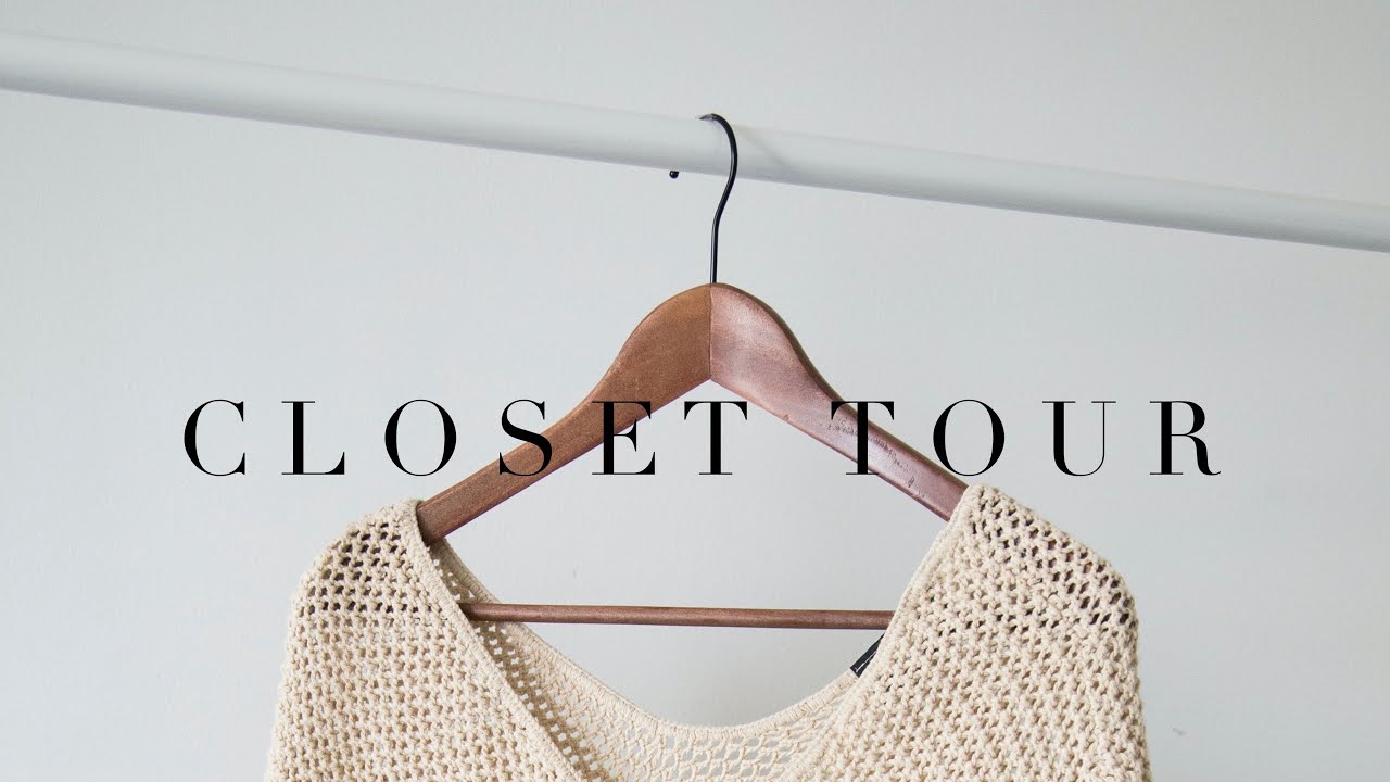 MINIMALIST CLOSET TOUR | EVERYTHING I OWN |